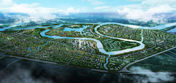 Sino-Singapore Tianjin Eco City | Image Source: Design Build Network